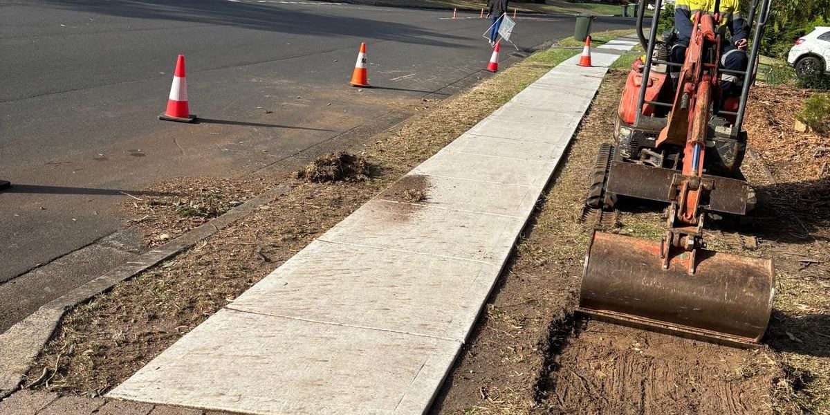 Turf and landscaping installed by True Roots in the Sutherland Shire