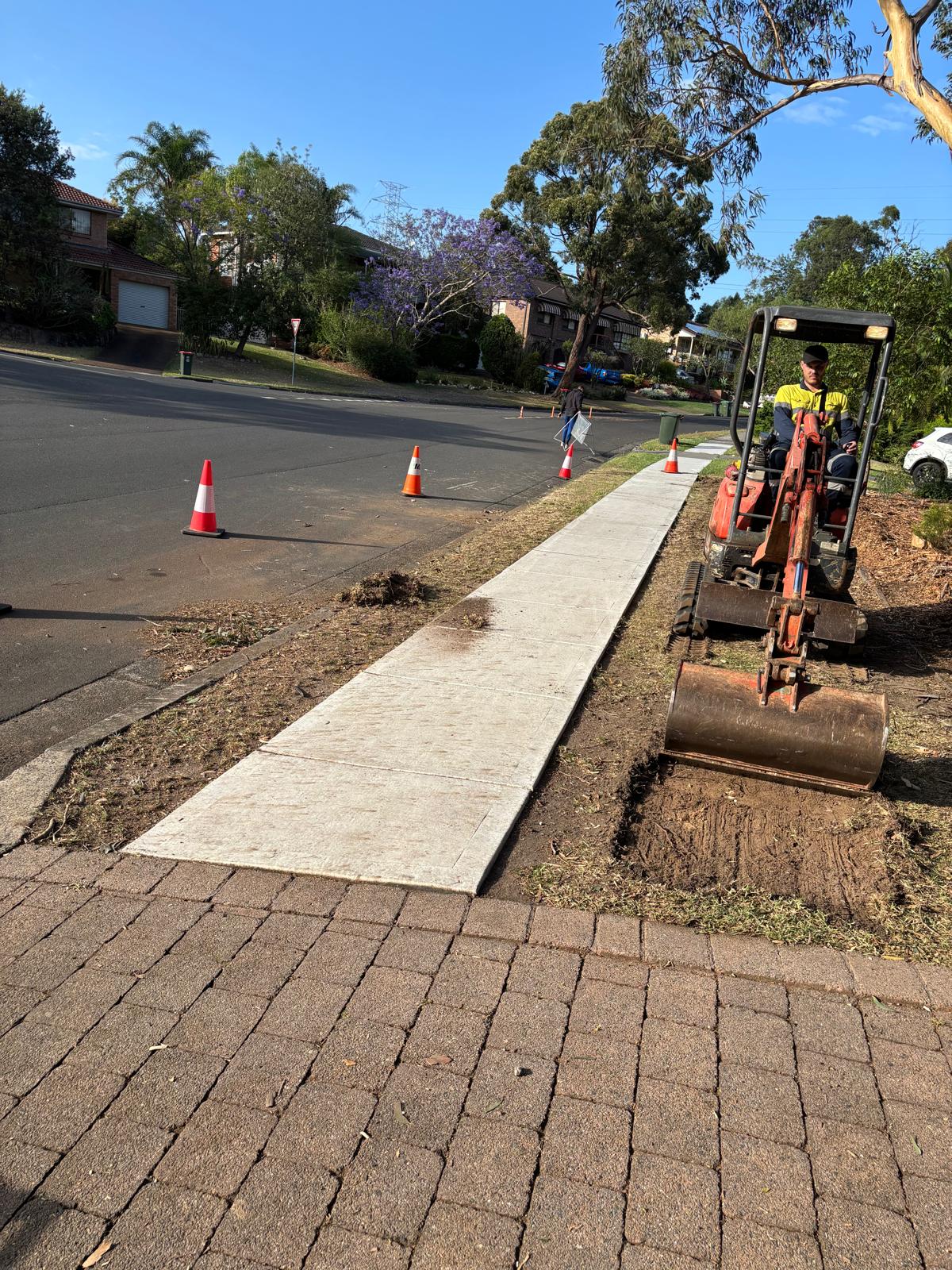 Fresh turf installation by True Roots in the Sutherland Shire